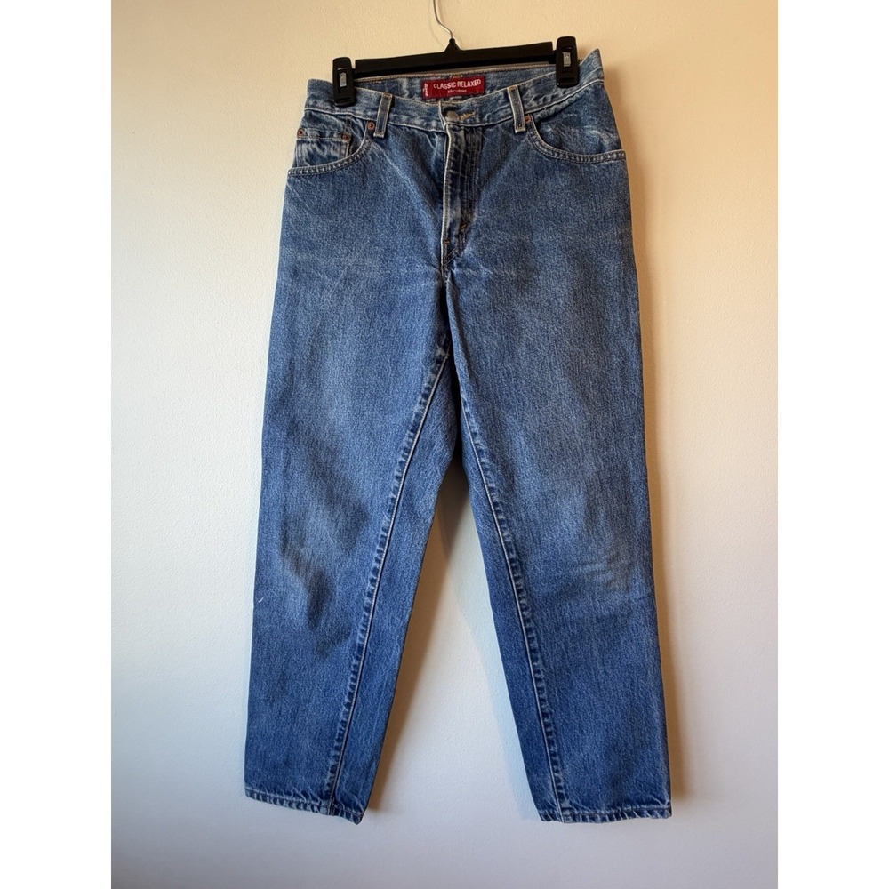 Levi's Women's 550 Jeans Classic Relaxed‎ Fit 8 MIS S Tapered Leg Blue